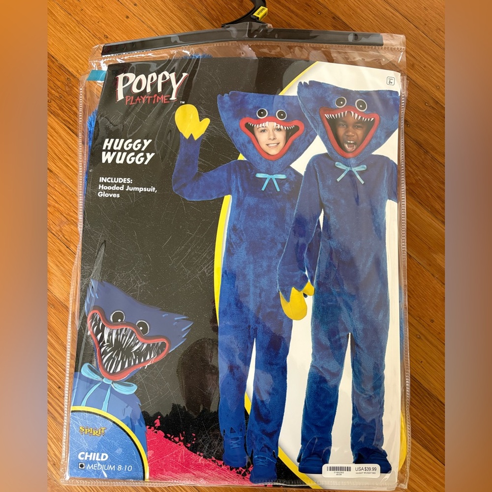 POPPY Huggy Wuggy one piece Kids Costume